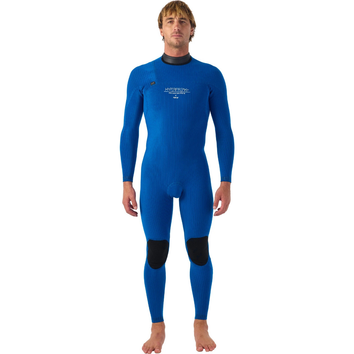 2026 O'Neill Hombres Hyperfreak 3/2mm+ Chest Zip Neopreno 5343 - Tempered Steel / Graphite